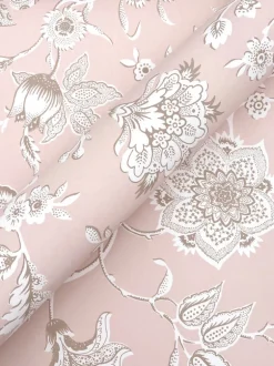 Toile Resource Library Sutton Wallpaper - Pink